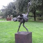 The Ostrich by Bjorn Okholm Skaarup - bronze 